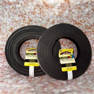 ProMAG Black Magnetic Tape Rolls (2)